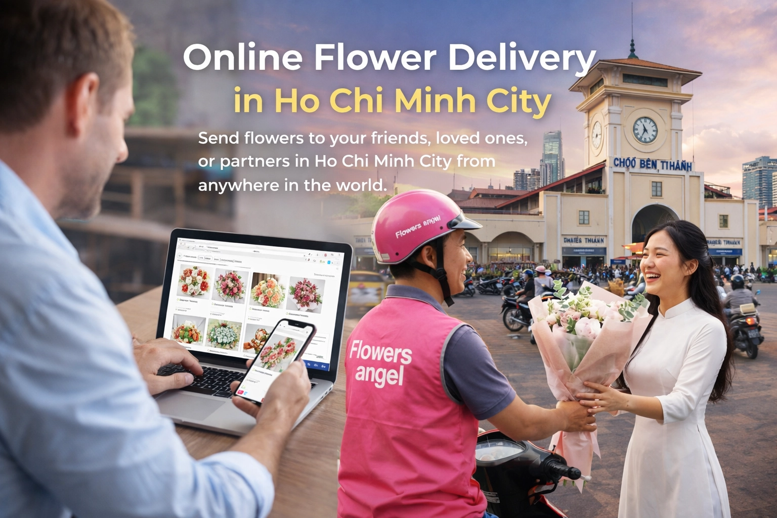 我们的订花送花服务专为海外华人设计